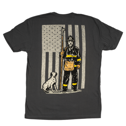 Service Over Self - Charcoal Tee