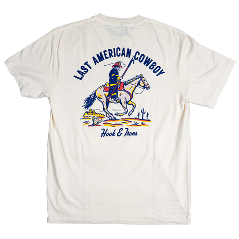 Last American Cowboy - Ivory Tee