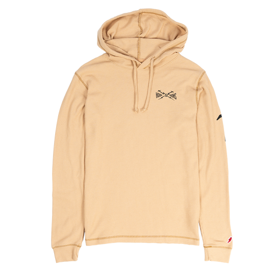 Night Lightning - Wheat Waffle Hoodie