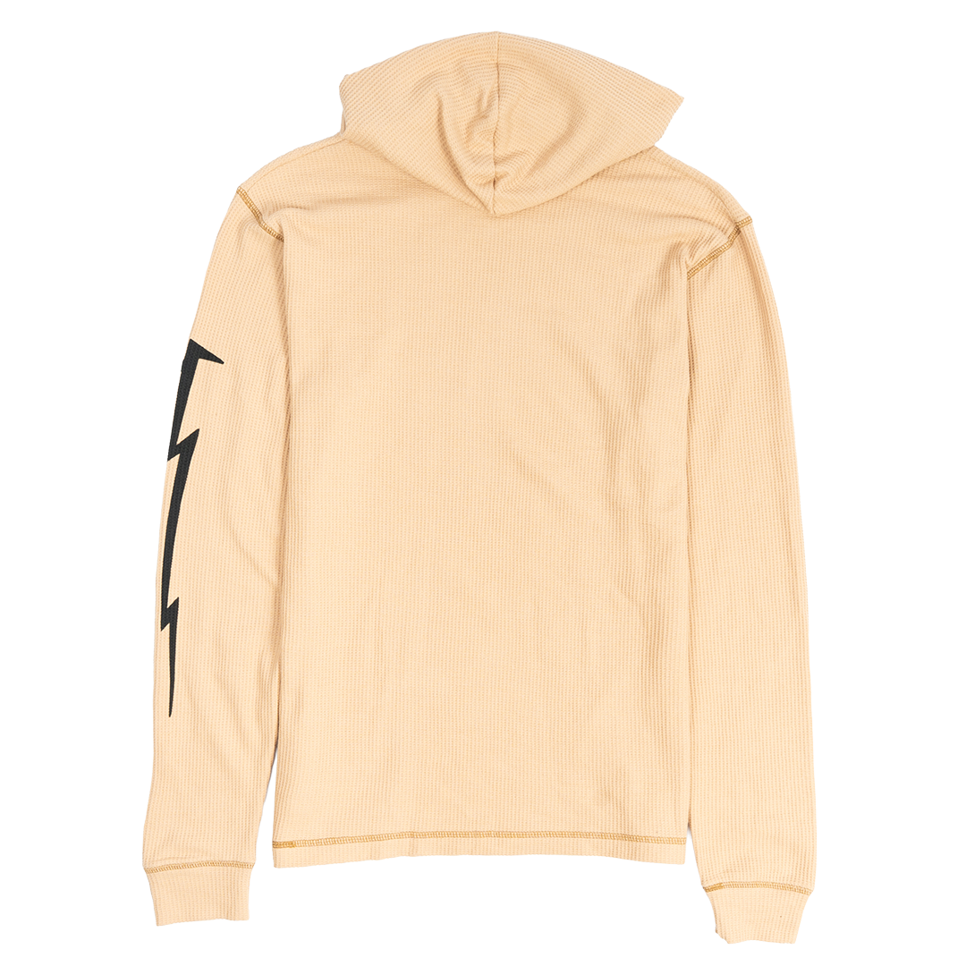 Night Lightning - Wheat Waffle Hoodie