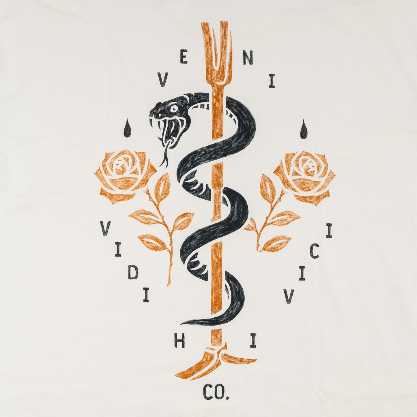 Firefighter T-Shirt (White) | Model: Veni,Vidi,Vici