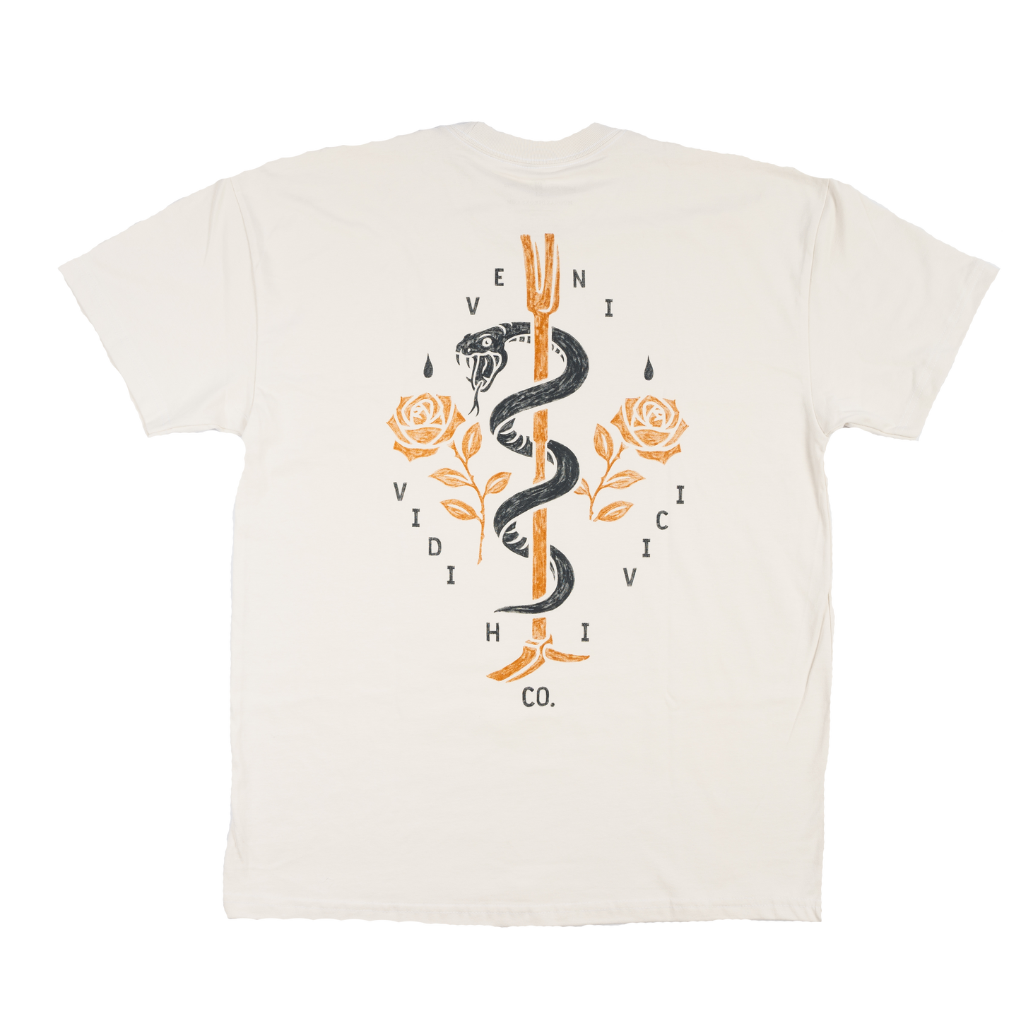 Firefighter T-Shirt (White) | Model: Veni,Vidi,Vici