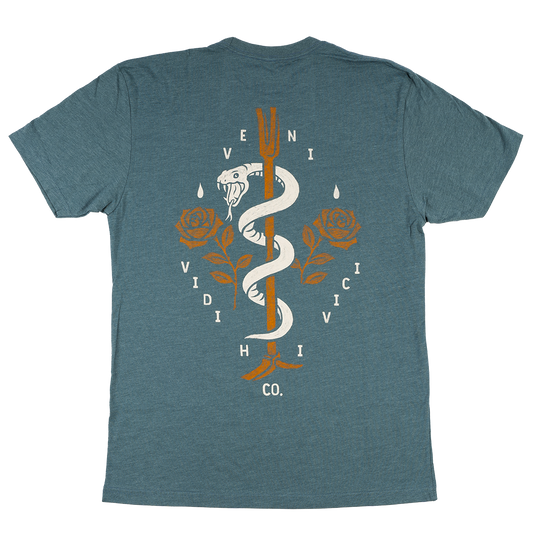 Firefighter T-Shirt (Indigo) | Model: Veni,Vidi,Vici