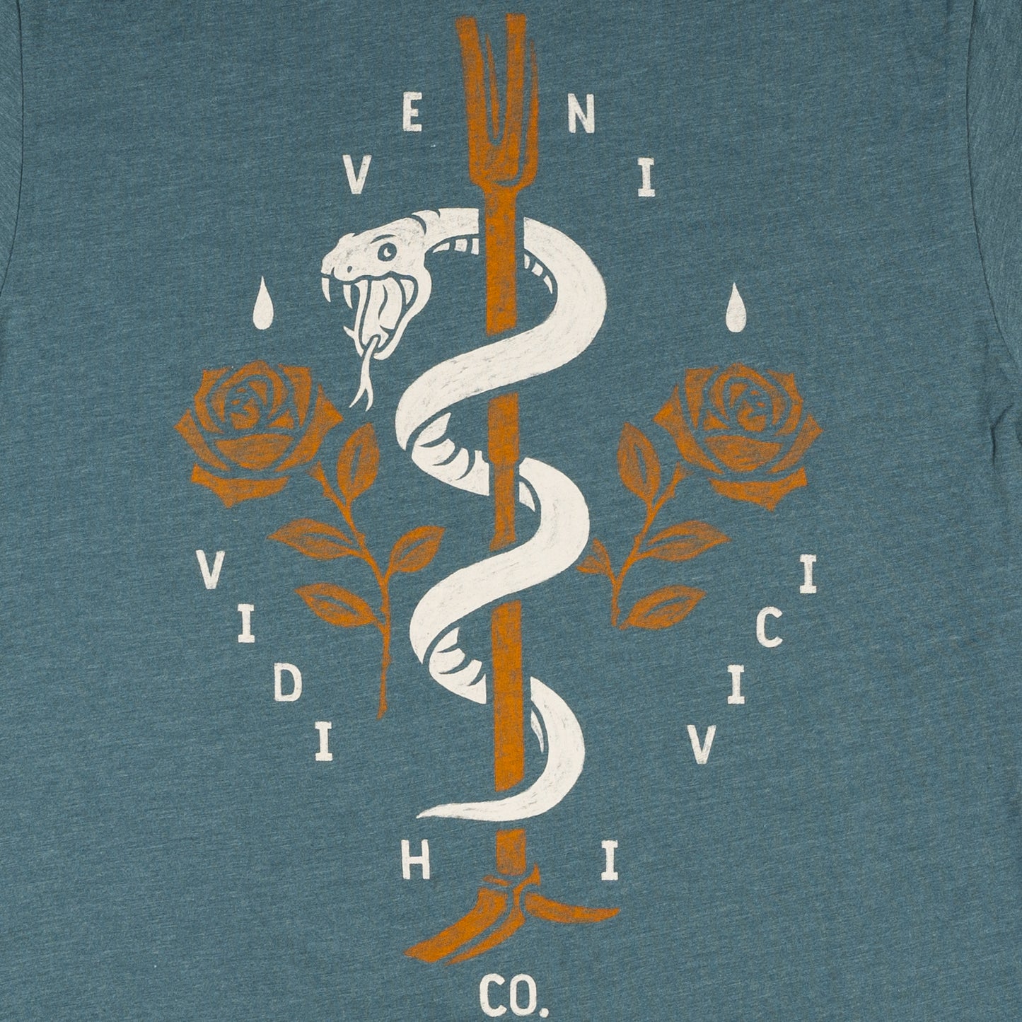 Firefighter T-Shirt (Indigo) | Model: Veni,Vidi,Vici