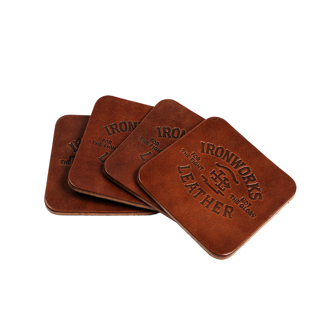 Ironworks Wordmark Coaster- Set of 4