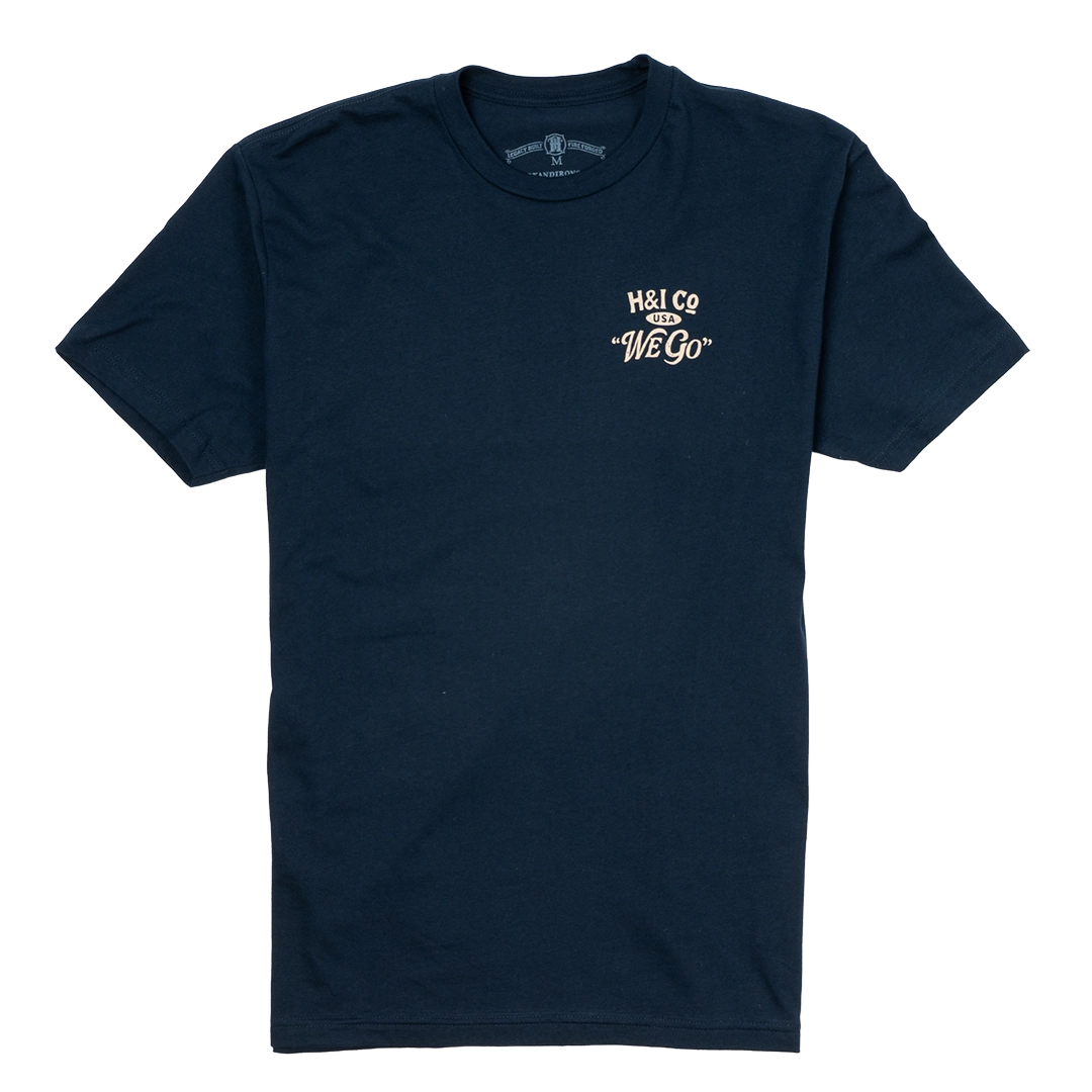 The Story in the Scars  - Navy Tee