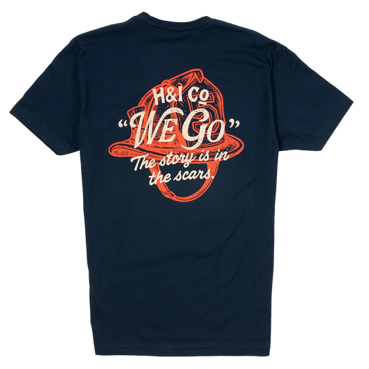 The Story in the Scars  - Navy Tee