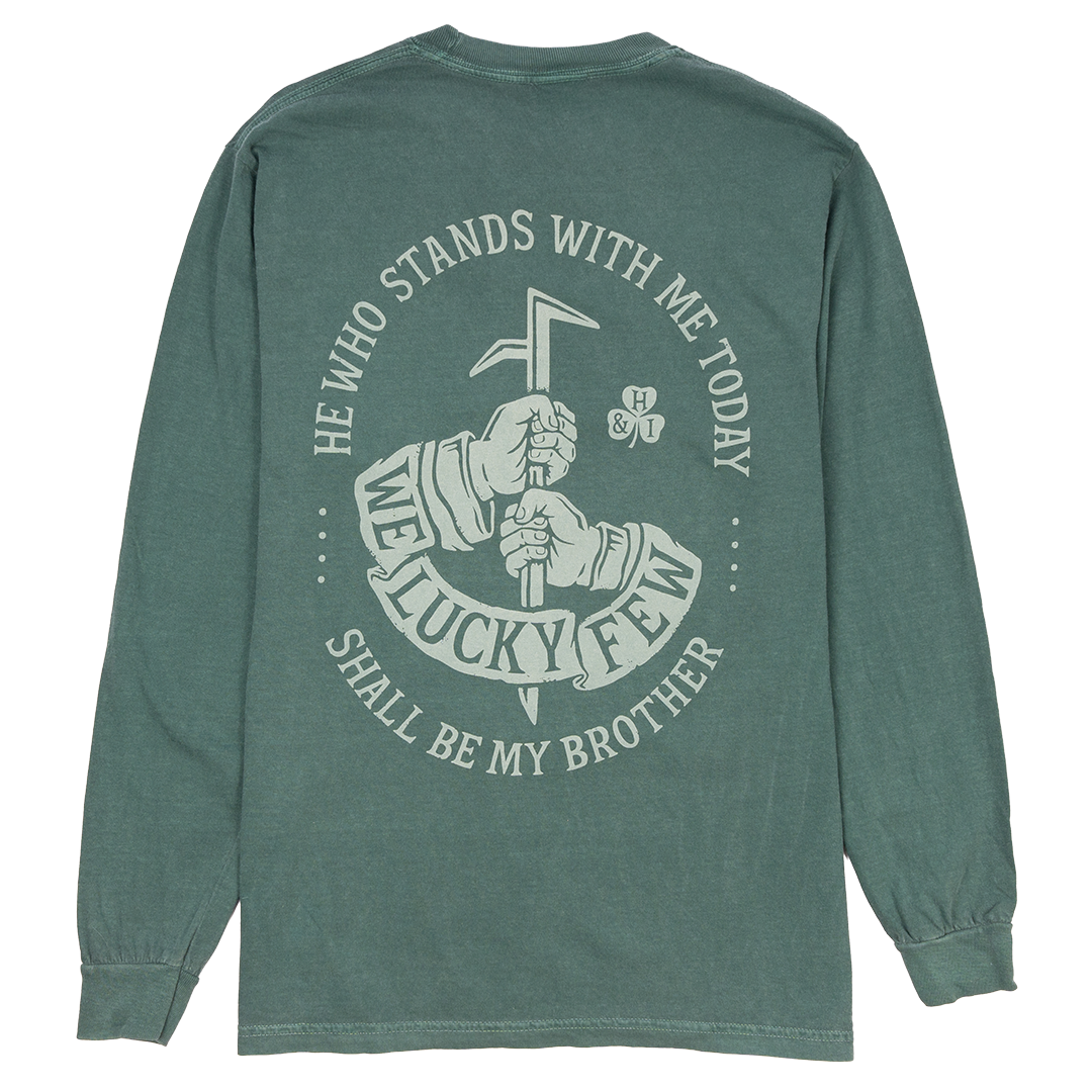 We Lucky Few - Blue Spruce Long Sleeve Tee