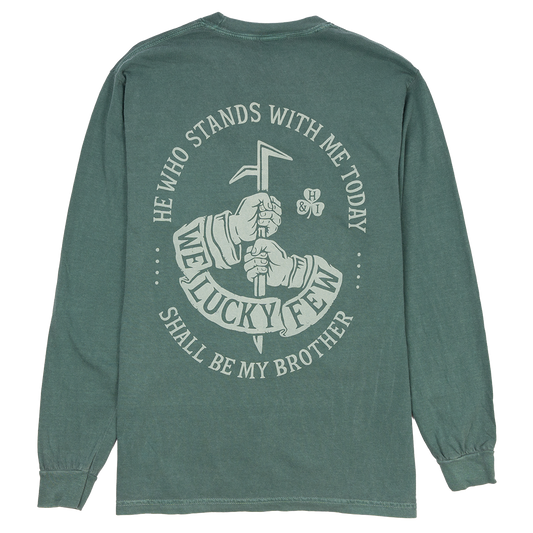 We Lucky Few - Blue Spruce Long Sleeve Tee