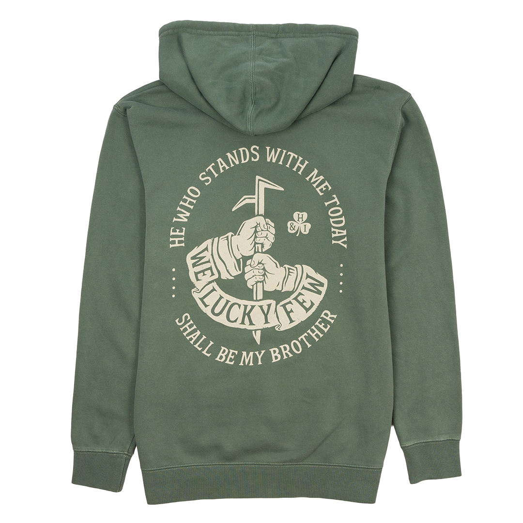 We Lucky Few- Green Hoodie