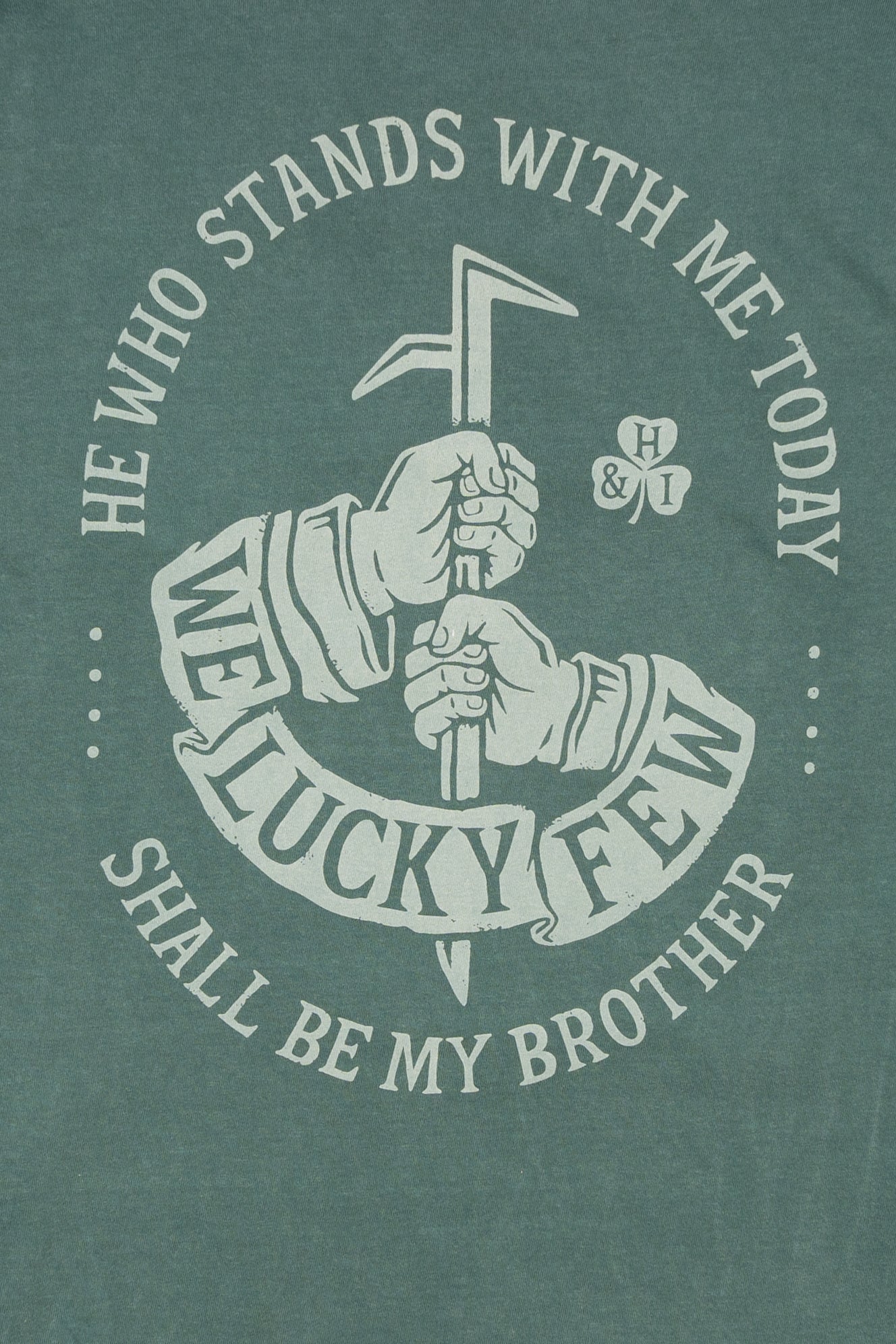 We Lucky Few - Blue Spruce Long Sleeve Tee