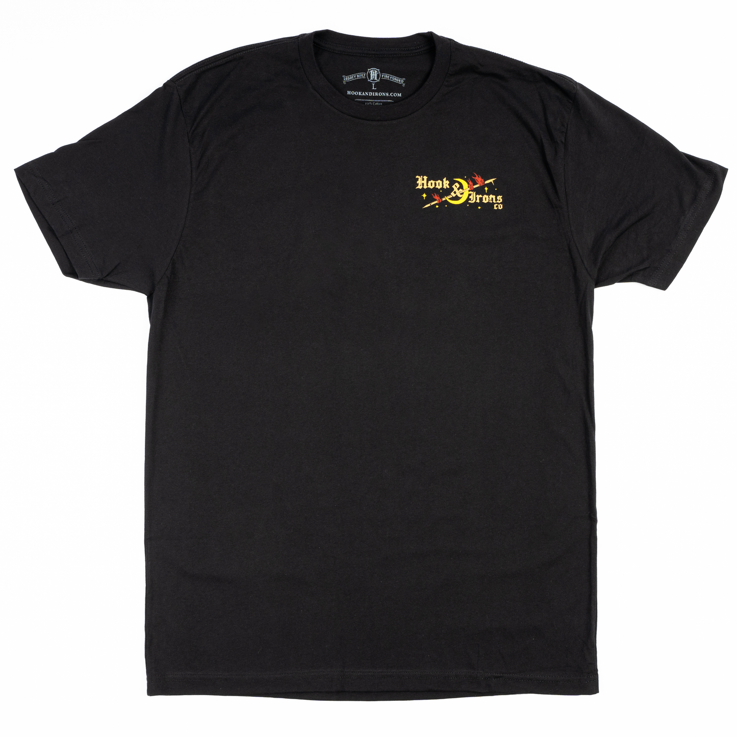 Firefighter T-Shirt (Black) | Model: We Own The Night