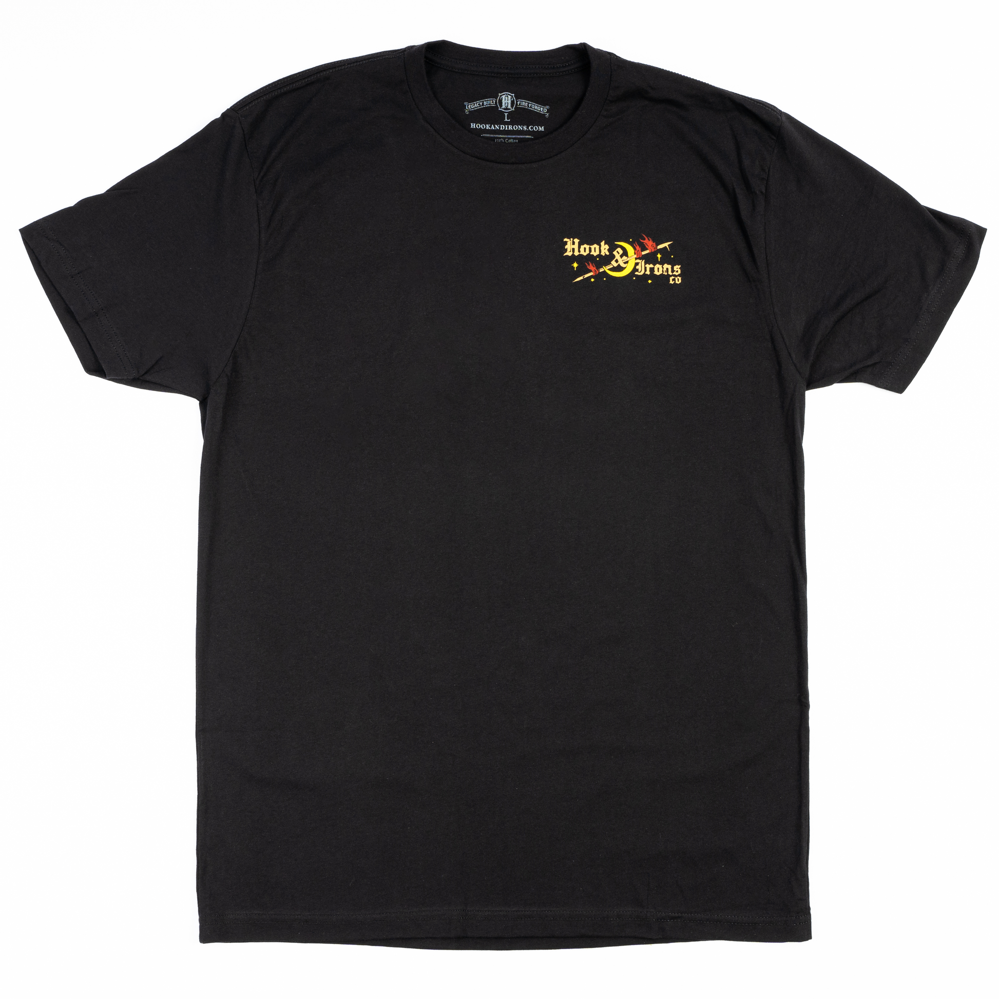 Firefighter T-Shirt (Black) | Model: We Own The Night