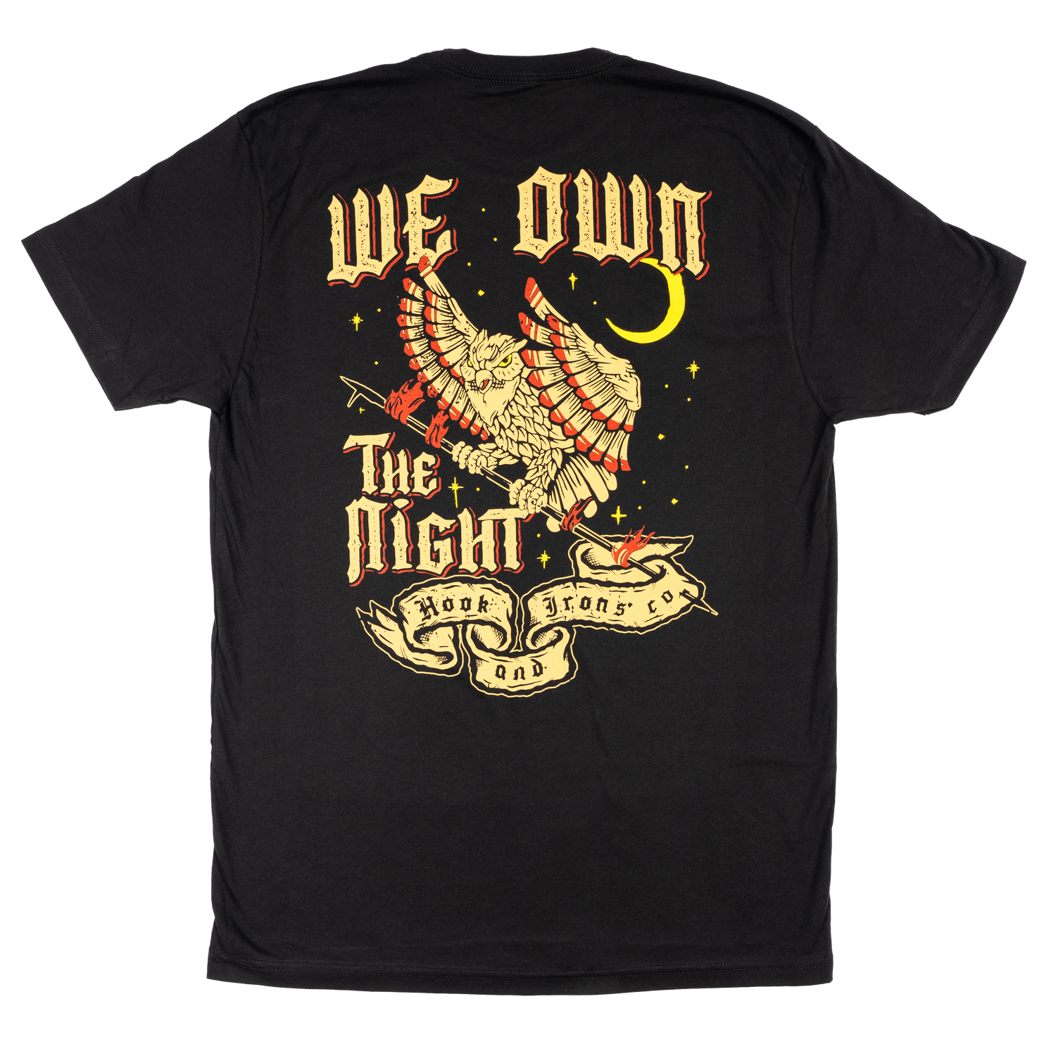 Firefighter T-Shirt (Black) | Model: We Own The Night