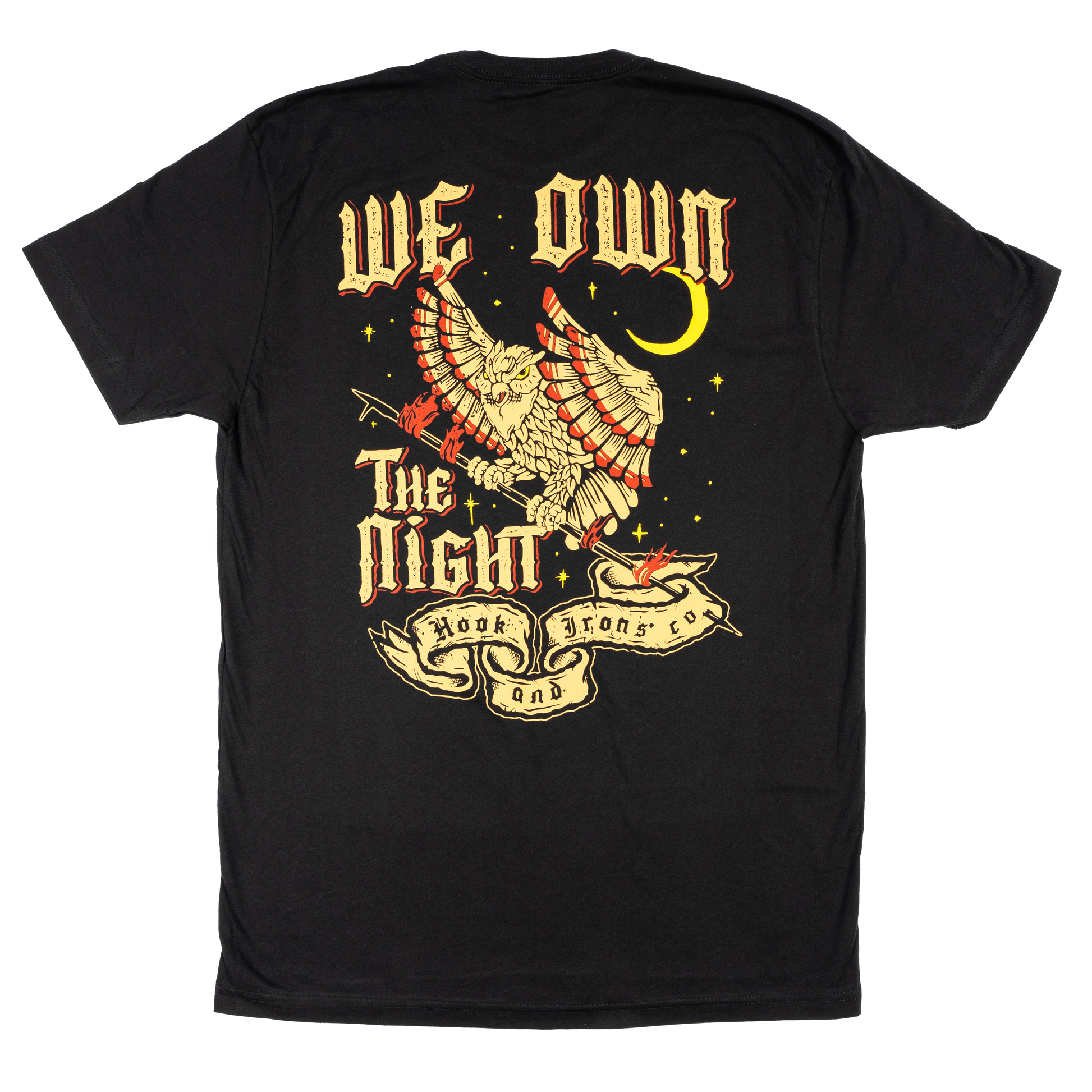 Firefighter T-Shirt (Black) | Model: We Own The Night