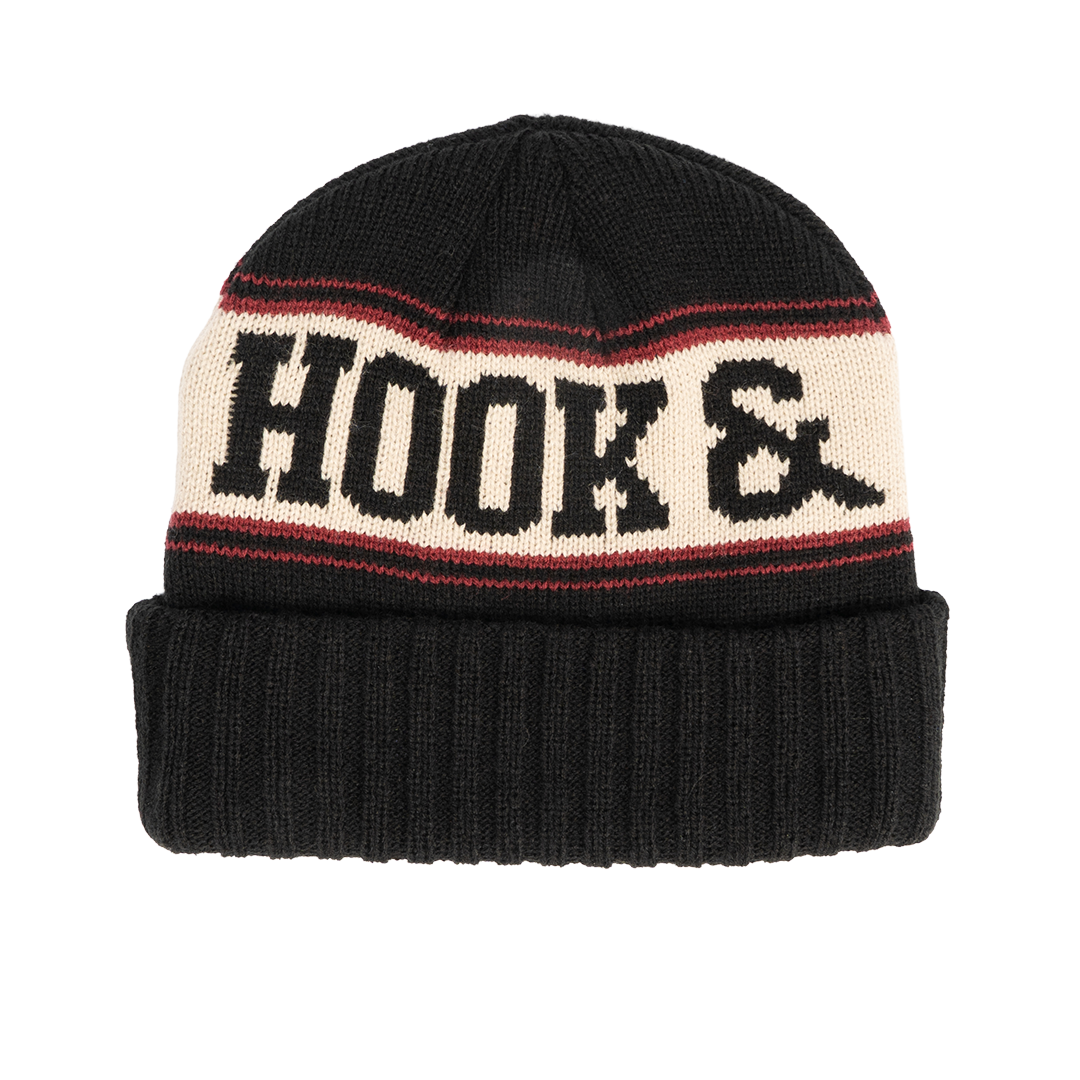Woven Beanie - Black