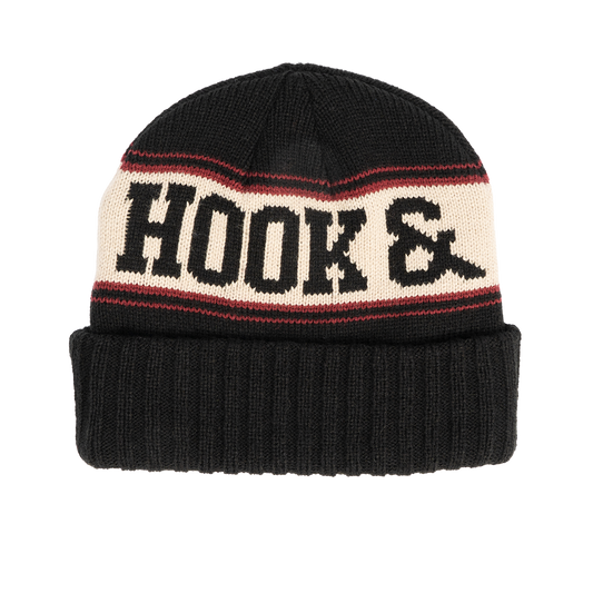 Woven Beanie - Black