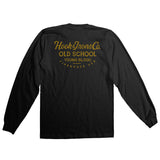 Old School Young Blood - Black Long Sleeve