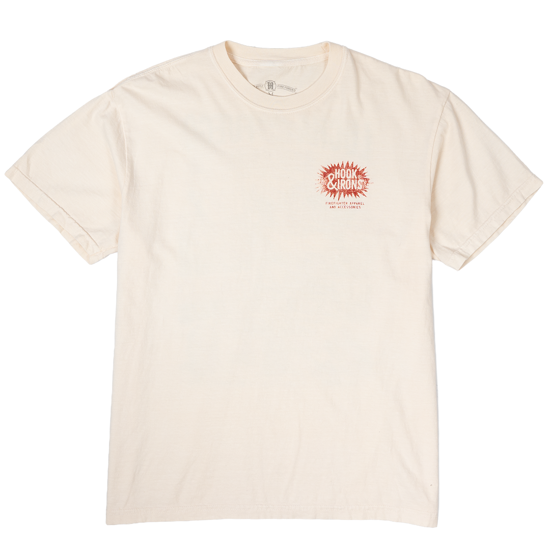 Lucha Del Fuego - Ivory Tee