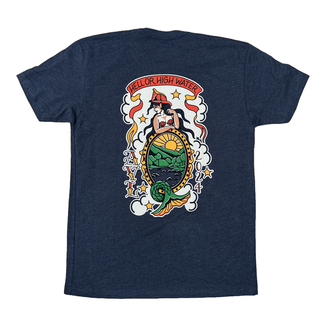 Navy Tee - Asheville FD