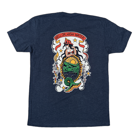 Navy Tee - Asheville FD