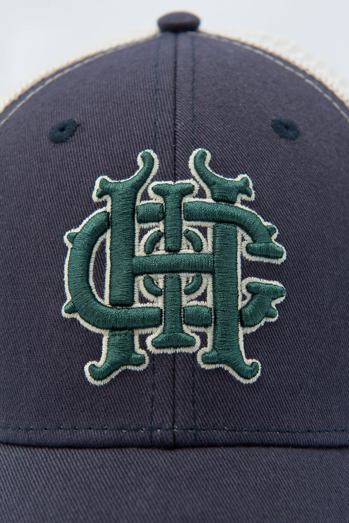 Lucky Trucker - (Reg and XL) Navy Snapback Hat