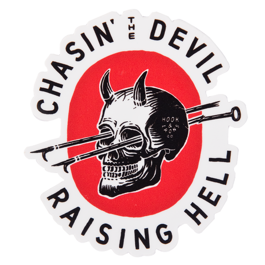 Firefighter Vinyl Slap Sticker | Model: Chasing The Devil