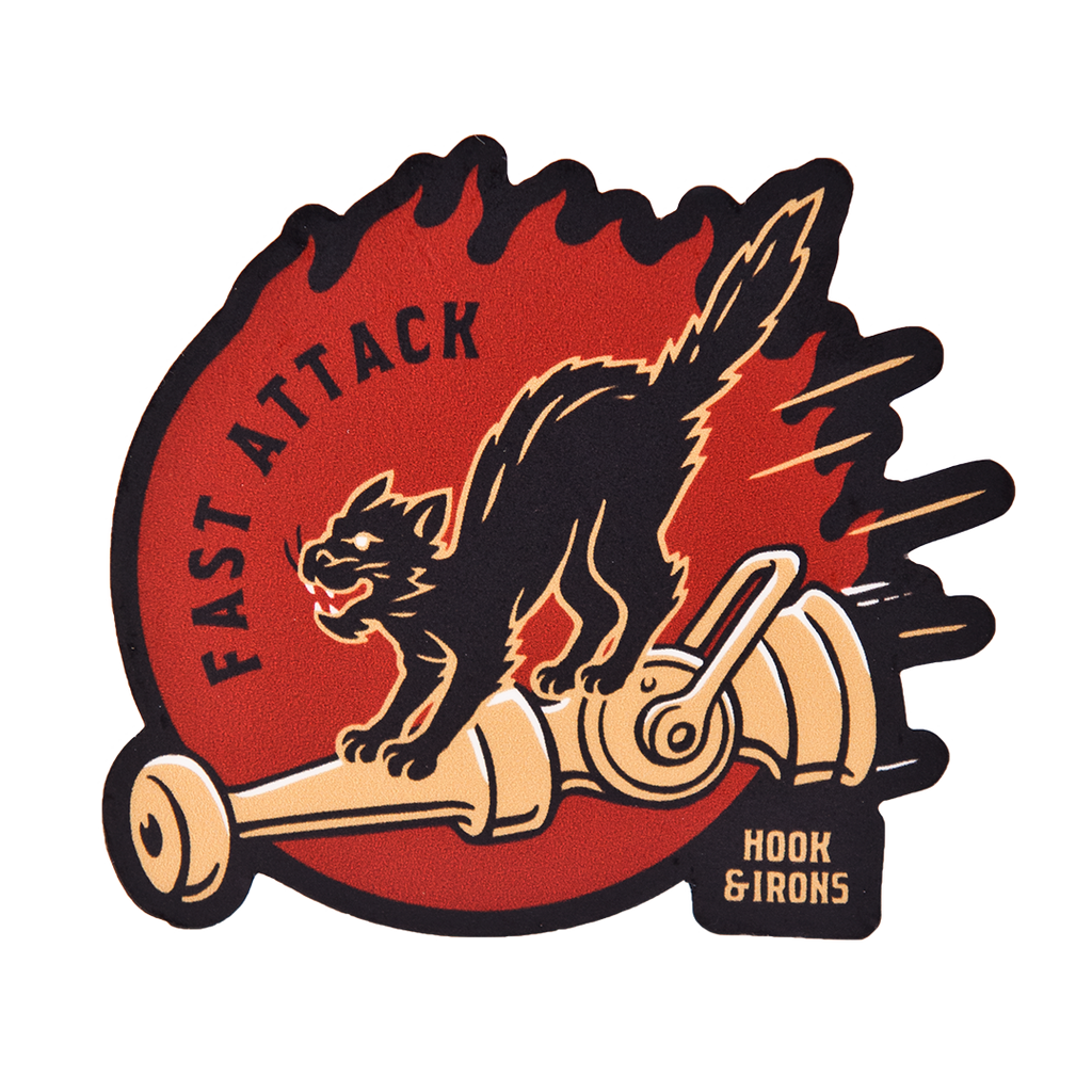Fast Attack, Smooth Bore 4ever - Sticker