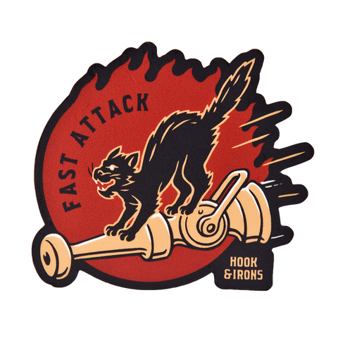 Fast Attack, Smooth Bore 4ever - Sticker