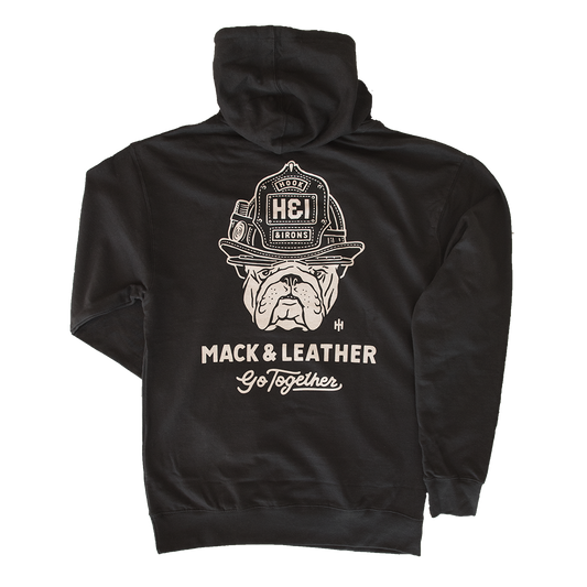 Firefighter Sweatshirt (Black) | Model: The Stan Hoodie