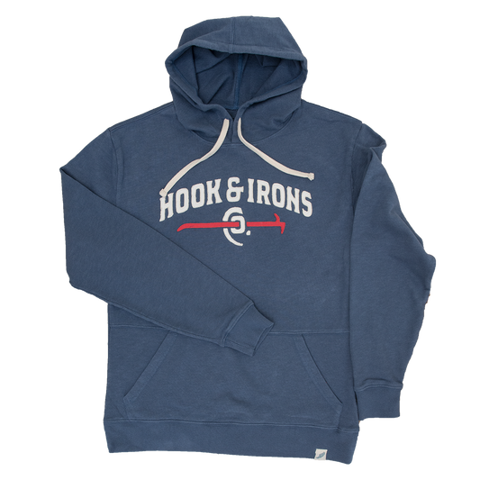 Firefighter Sweatshirt (Blue) | Model: Red Hook Hoodie