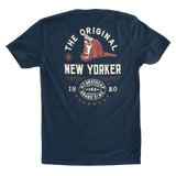 Firefighter T-Shirt (Navy Blue) | Model: The Original New Yorker