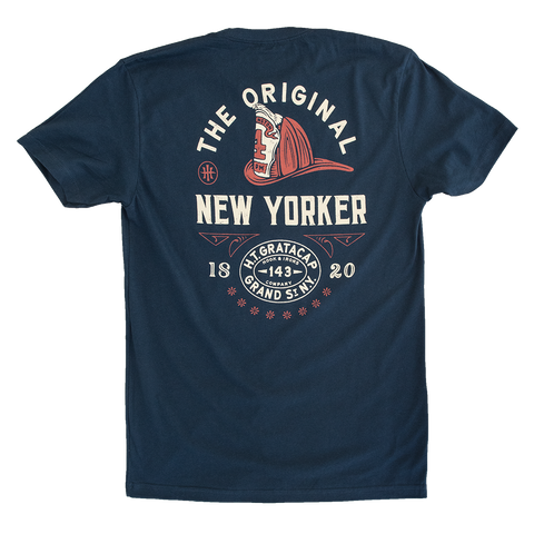 The Original New Yorker - Navy Short Sleeve