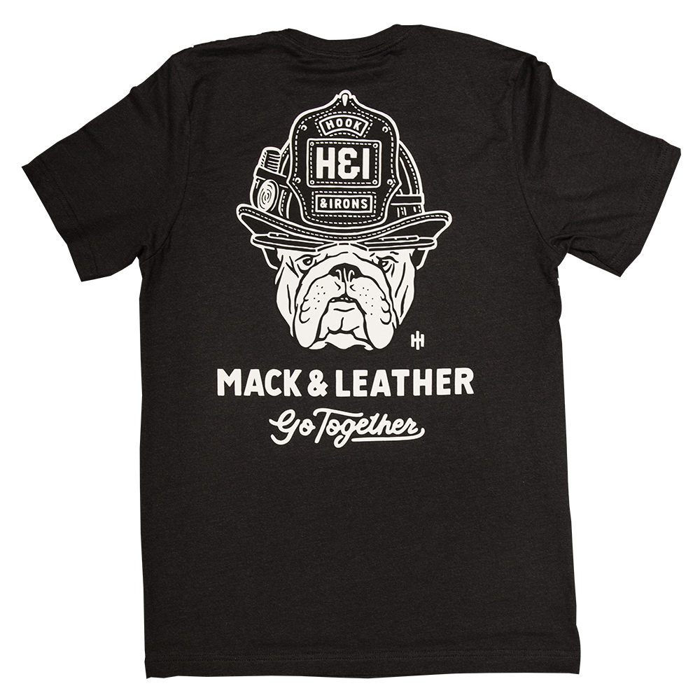 Firefighter T-Shirt (Black) | Model: The Stan