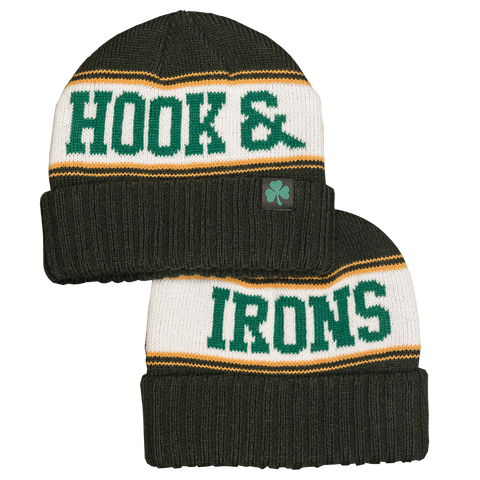 Shamrock Beanie - Forest Green