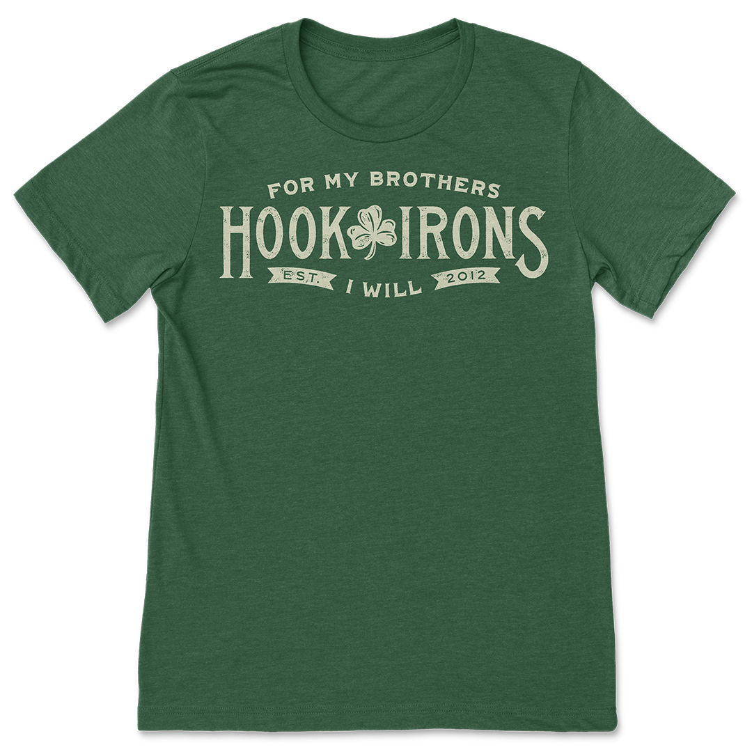 Firefighter T-Shirt (Black) | Model: For My Brothers, St. Patty's (Limited Edition)