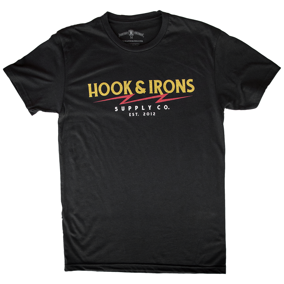 Firefighter T-Shirt (Black) | Model: H&I Lightning (Circa 2021)